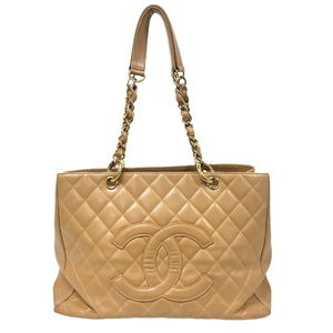 Chanel GST Chain Tote Bag Beige